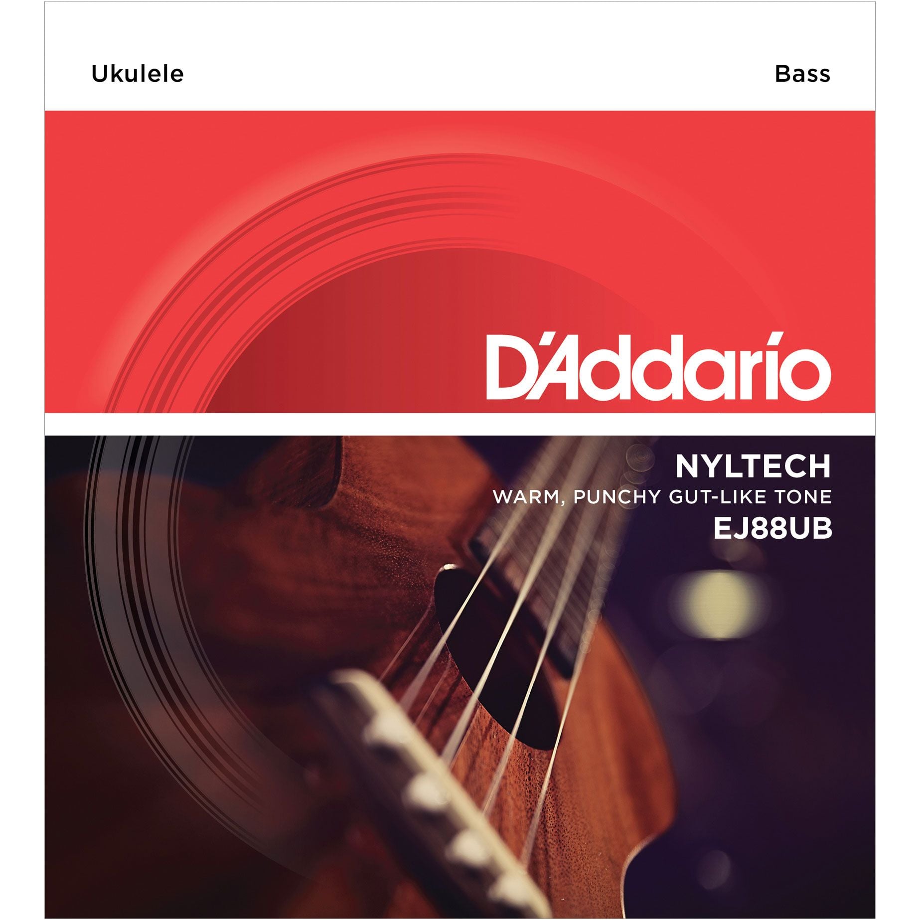 D´addario EJ88UB Nyltech Bass Cuerdas para Ukulele Bajo EJ88UB