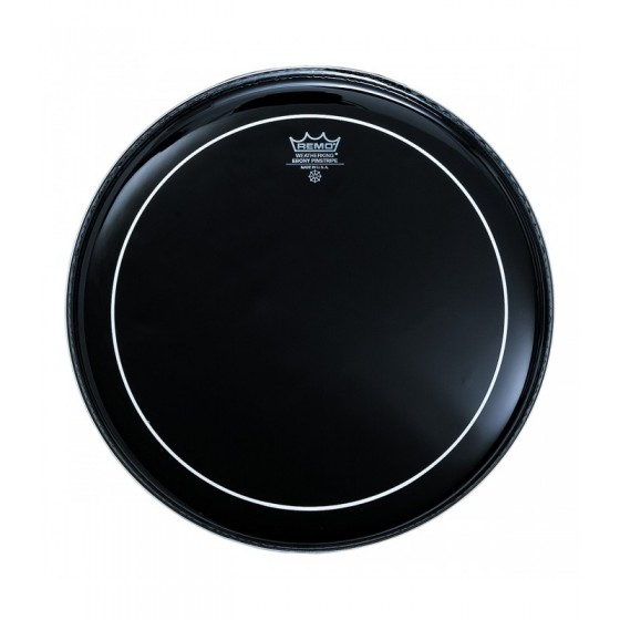 Remo 812458 Pinstripe Ebony 28 Pulgadas ES-1628-PS Parche Bombo 812.458