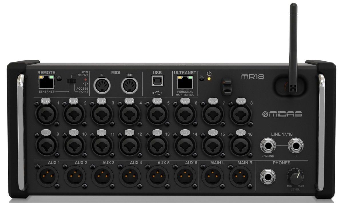 Midas MR18 Mesa de Mezclas MR18