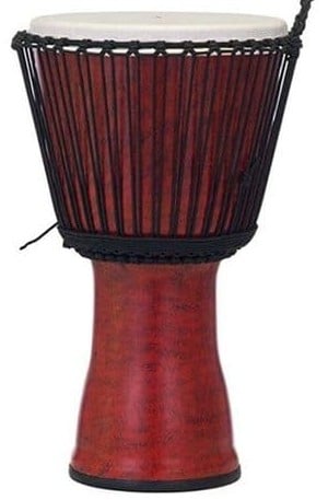 Pearl PBJVR-10-699 Djembe 10" Tuned Molten Scarlet DJEMBE 10" PEARL SINTETICO ROPE TUNED MOLTEN SCARL