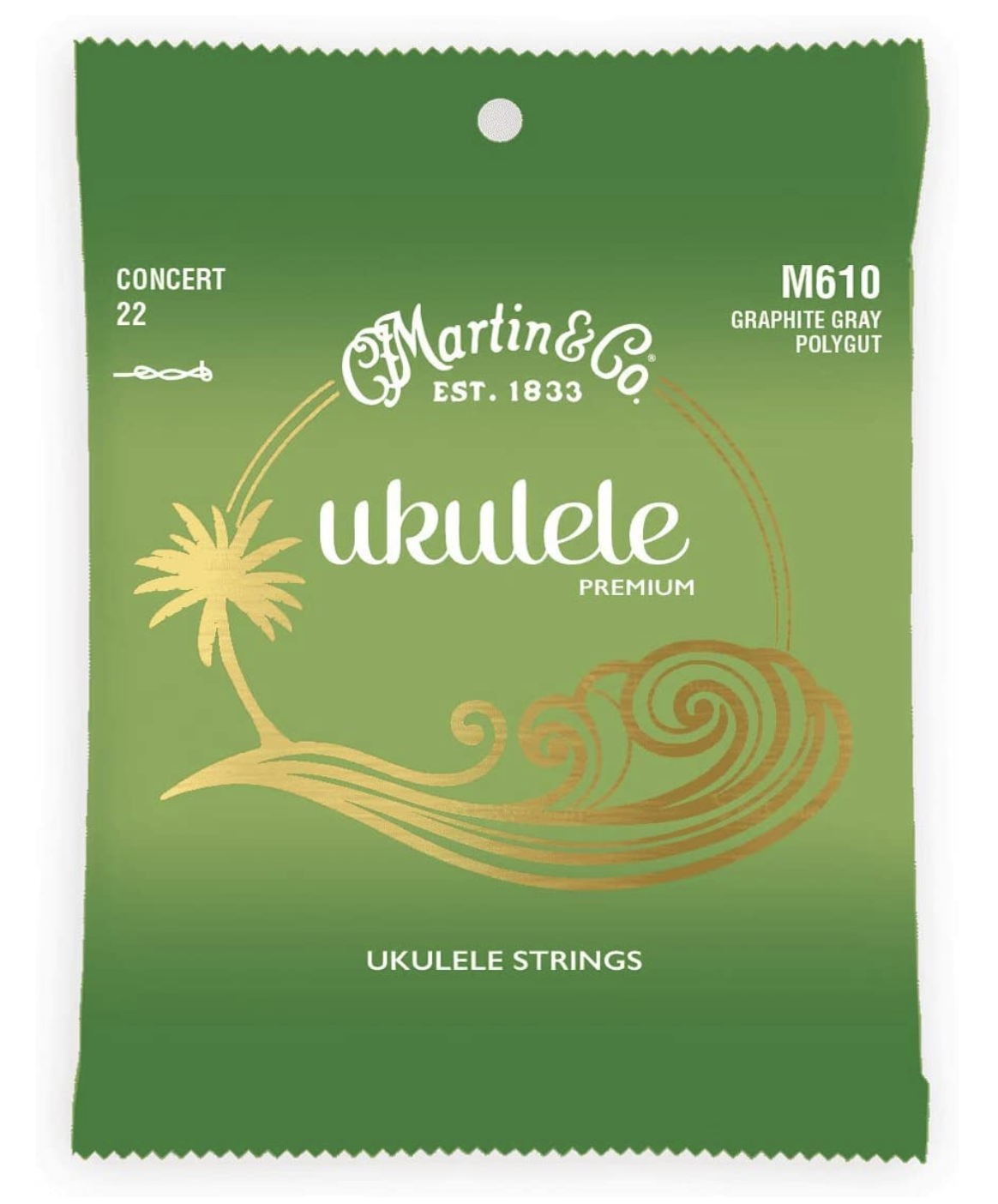 Martin M610 Cuerdas Ukulele Premium Concert M610