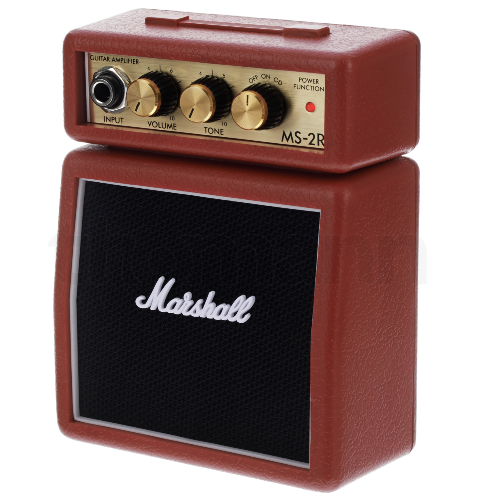 Marshall MS-2R Mini Amplificador Rojo Mini Rojo MS-2R