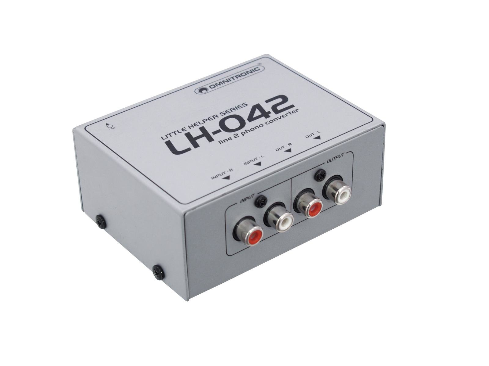Convertidor de línea/fono OMNITRONIC LH-042 LH-042
