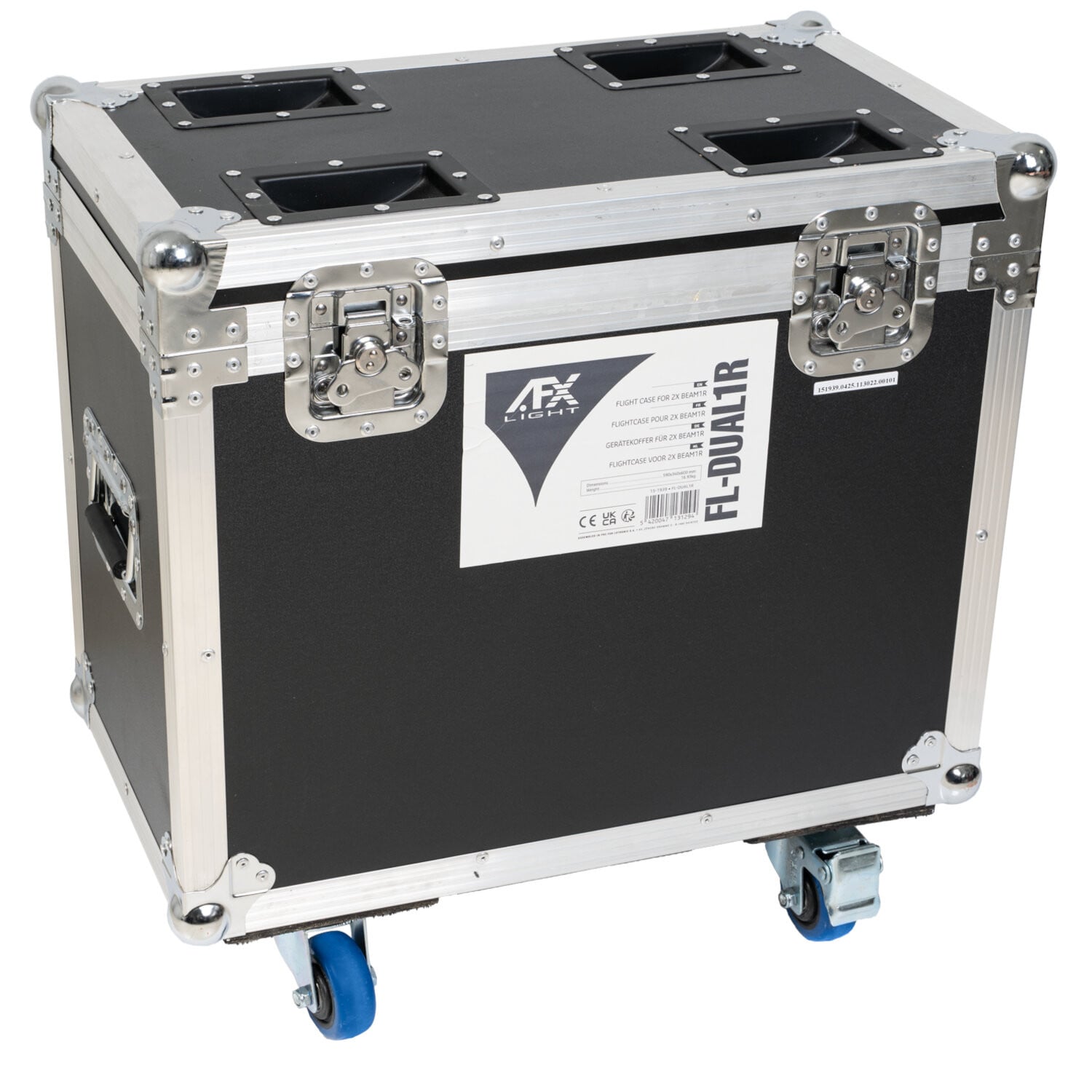 AFX FL-DUAL1R Flightcase BEAM1R FL-DUAL1R