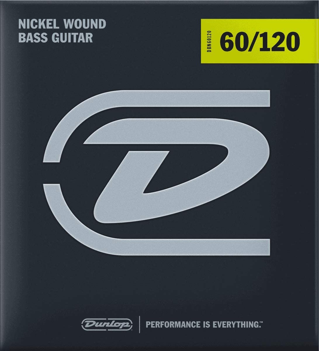 Dunlop DBN60120 Juego Cuerdas Bajo Nickel Extra Heavy Drop 60-120 DBN60120