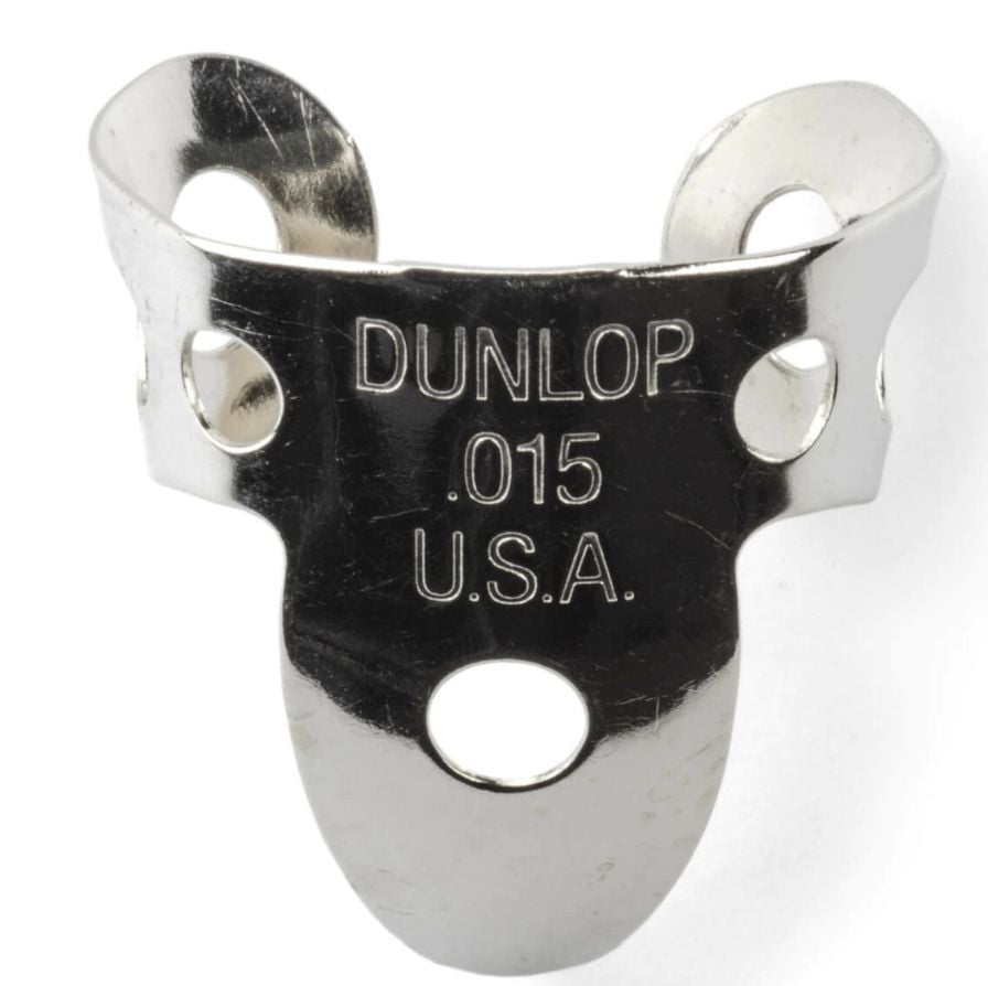 Dunlop Uñero Dedo y Pulgar Niquel 0,015 IN Pack de 5 Un. 33P015