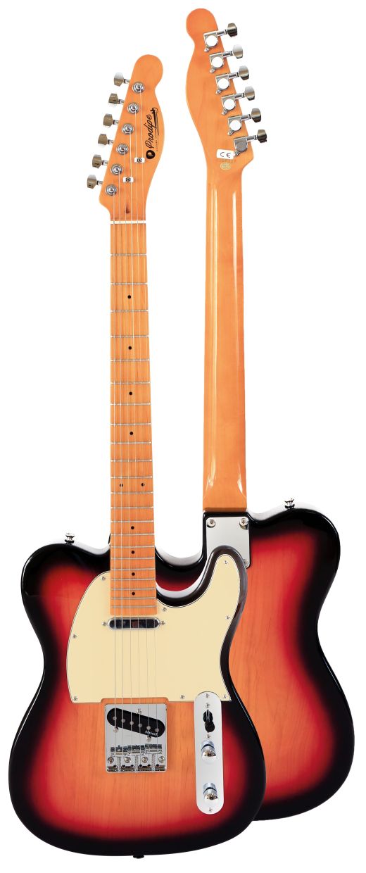 Prodipe Tc80Sb Guitarra Eléctrica Serie Tc80-Ma Telecaster Sunburst TC80SB