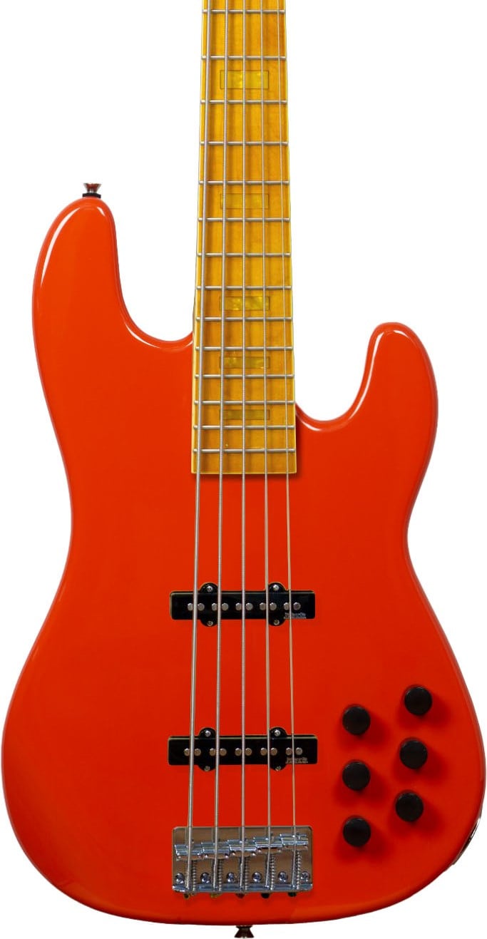 Markbass MB GV 5 Gloxy Fiesta Red CR MP Bajo Eléctrico MB GV 5 Gloxy Fiesta Red CR MP