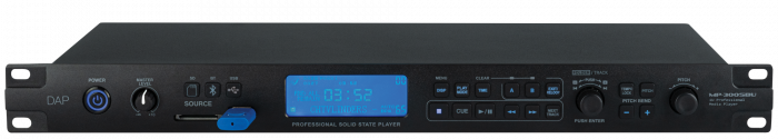 DAP Audio MP-300SBU Professional USB/SD/BT Media Player MP-300SBU