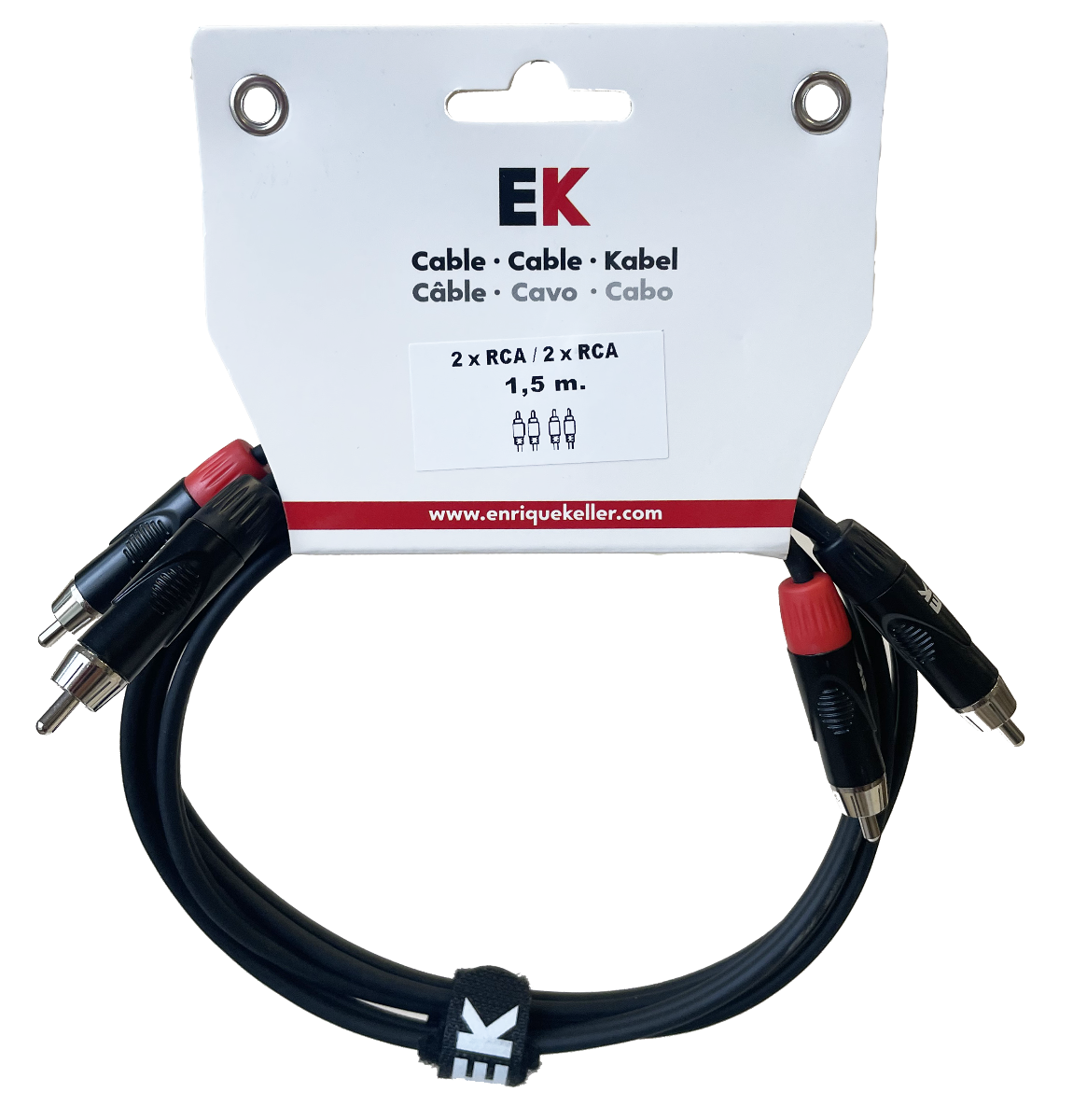 EK Audio Cable 2 Rca - 2 Rca 1,5 M PPD00215