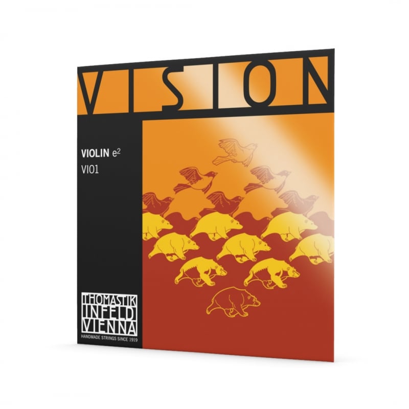 Thomastik Cuerda de violín Vision 1ª Mi Bola removible Heavy ACCVVI1ST