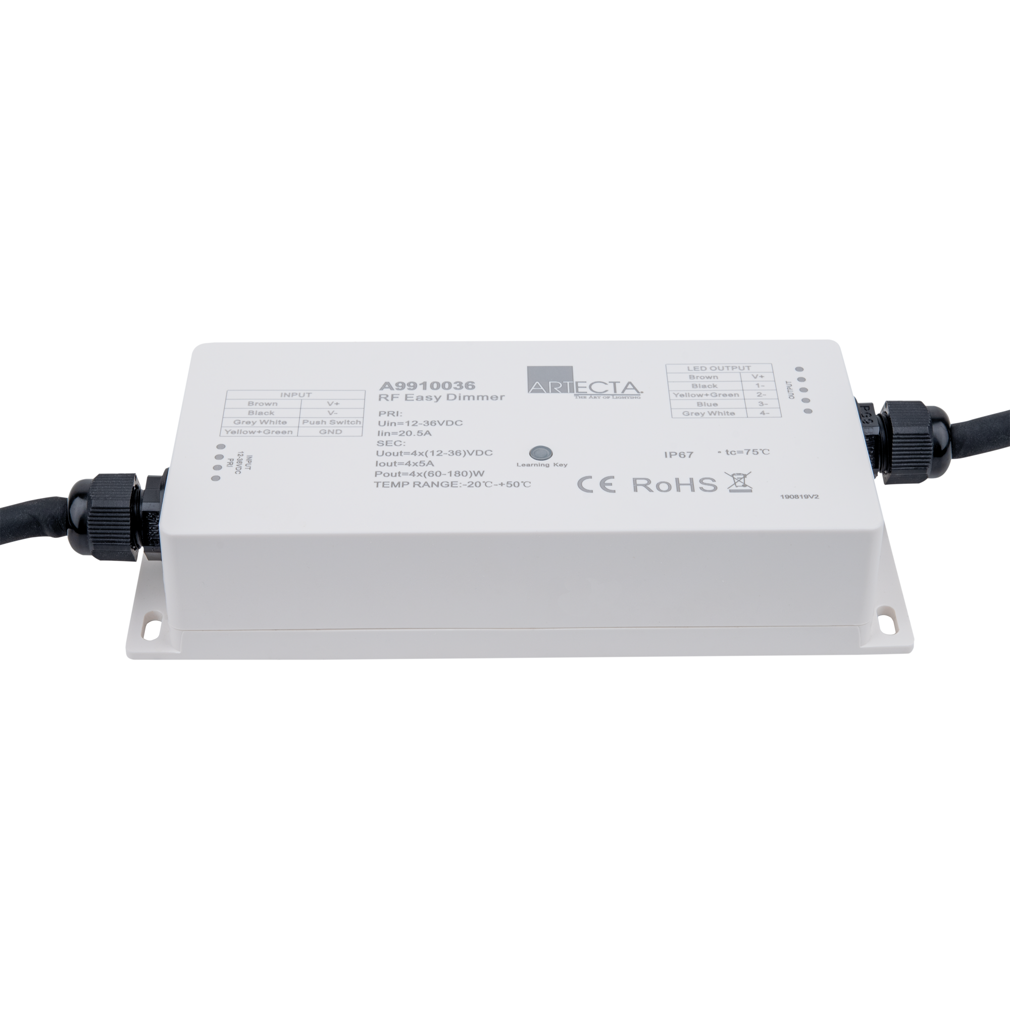 Artecta Receptor Play-V RF impermeable A9910036