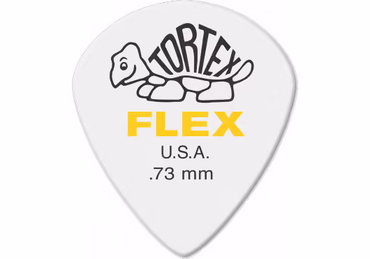 Dunlop Tortex Flex Jazz Iii Xl 0,73Mm Bolsa De 72 ADU466R073