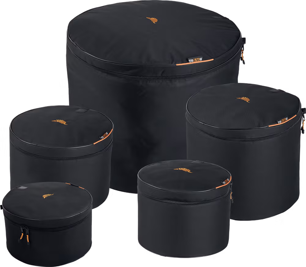 TOBAGO HTOAPST22 Kit Batería Estándar 12\" 13\" 16\" 22\" / 14X5,5\" HTOAPST22