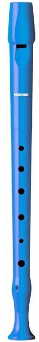 Hohner 95084-LB Flauta Plástico Digitación Alemana 1 Pieza Celeste 95084-LB