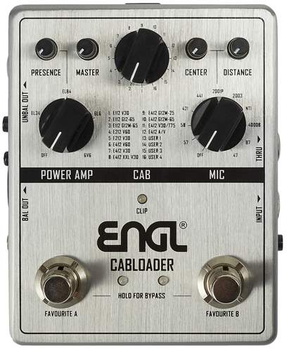 Engl Cabloader Pedal de Efectos para Guitarra Eléctrica Engl-Cab