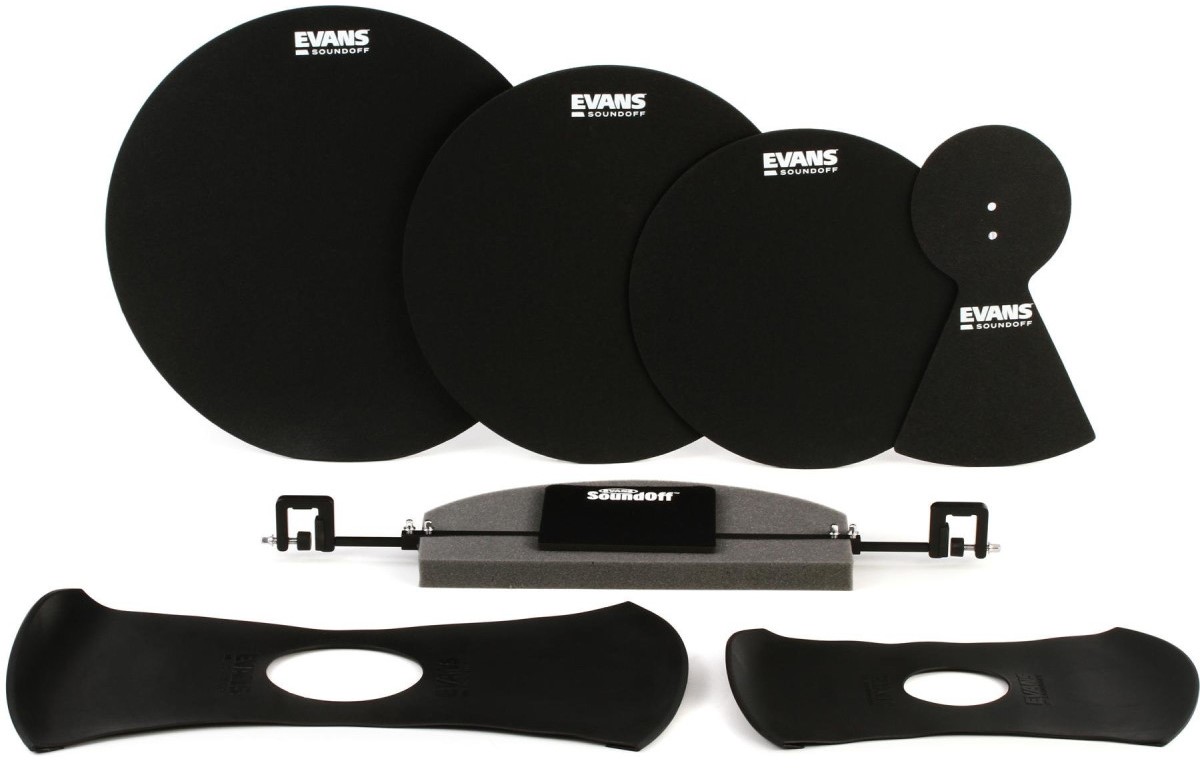 Evans Apagadores Batería Set Toms SoundOff by Evans Full Box Set Rock