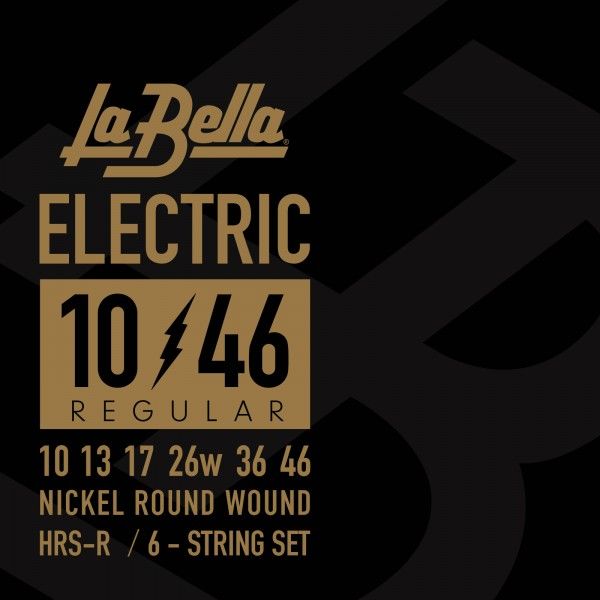 La Bella HRSR Juego De Cuerdas Para Guitarra Eléctrica Hrs Regular 10-46 HRSR