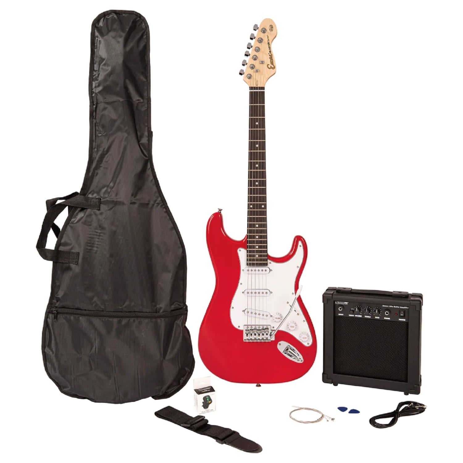 Encore E60RD Pack Guitarra Eléctrica Encore E60RD Pack