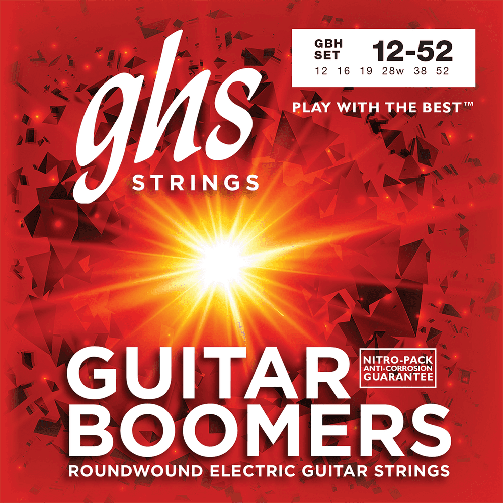 GHS Juego Eléctrica Boomers® Nickel Heavy 12-52 CGHGBH