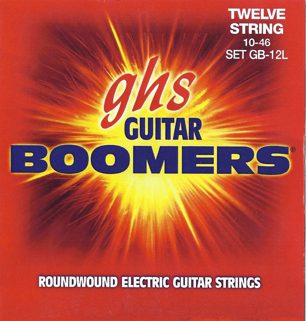 GHS Juego Eléctrica Boomers® Nickel 12St. Light 10-46 CGHGB-12L
