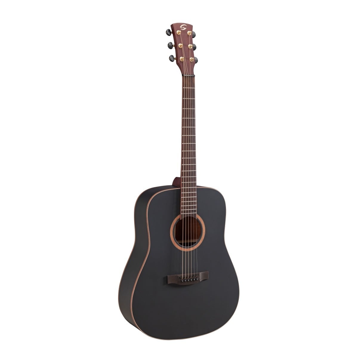 Soundsation Guitarra acústica BA200-MBK serie SHADOW BA200-MBK