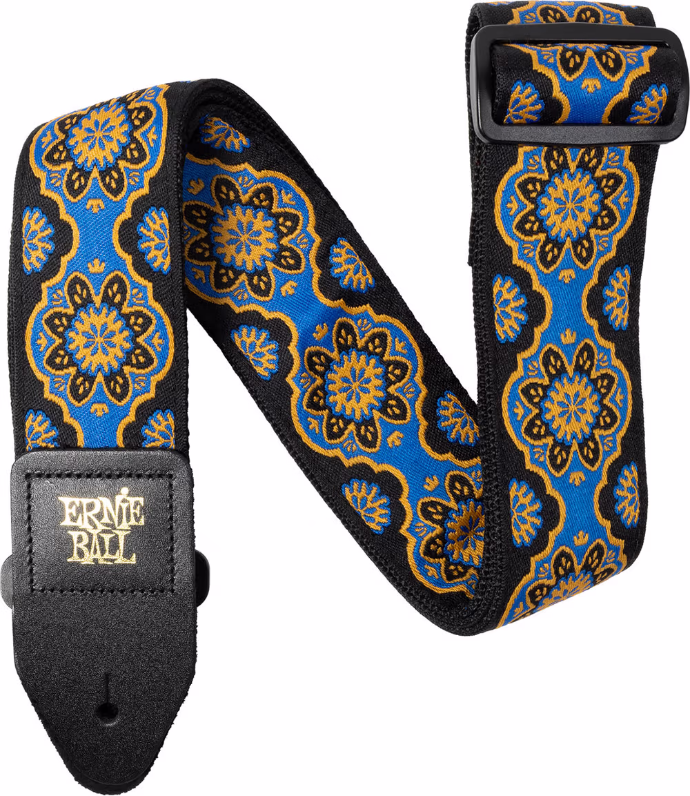 ERNIE BALL Correa Eb Guit/ Bajo Jacquard - Kaleidoscope Blue AEB5634