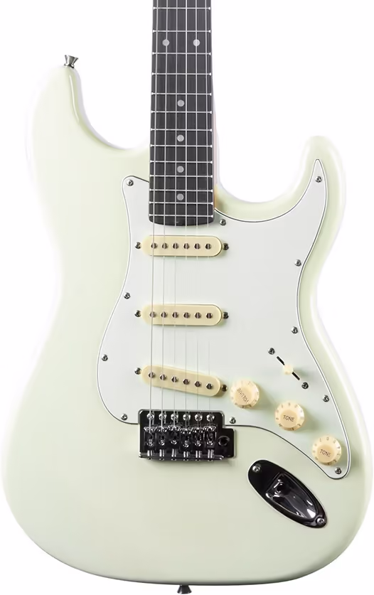 EKo GEEST300-WH Guitarra Eléctrica Starter St300 Tipo Strat - Blanco Olí GEEST300-WH