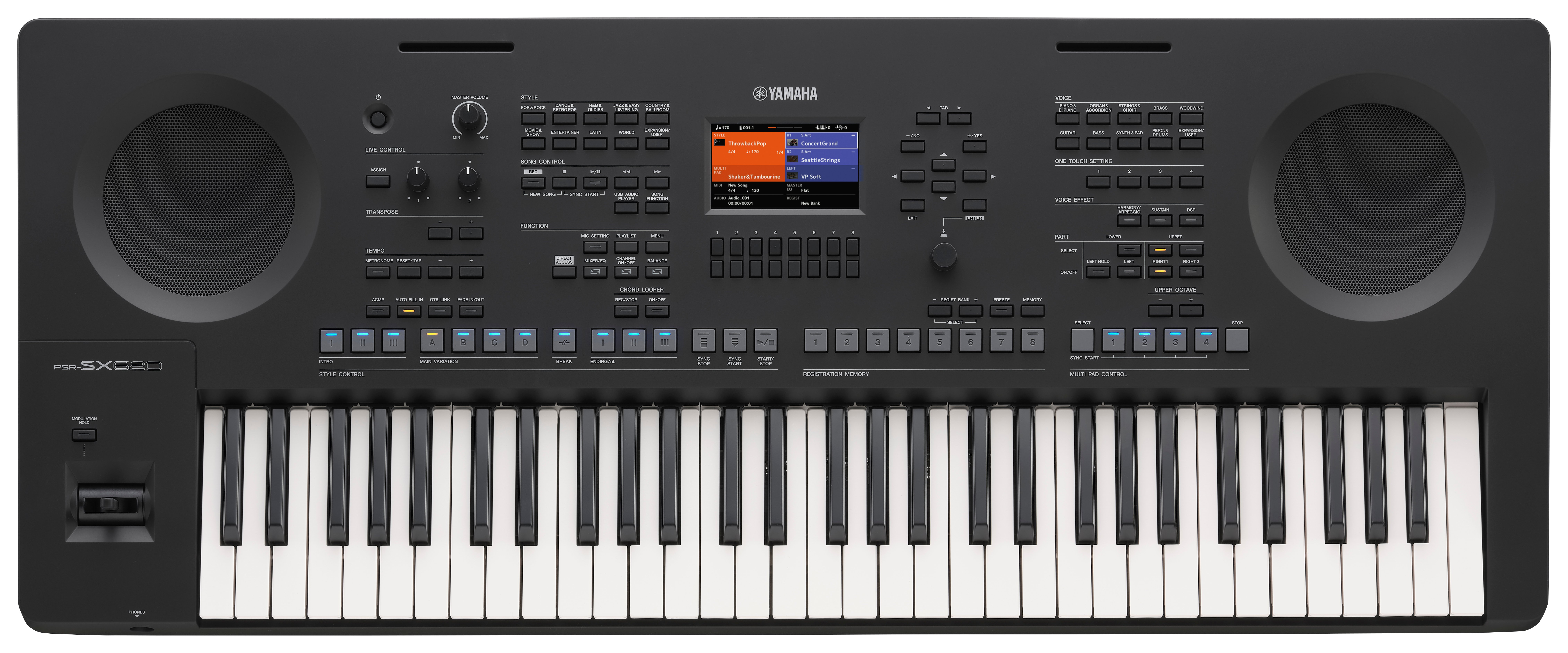 YAMAHA PSR-SX620 Workstation Digital YAMAHA PSR-SX620
