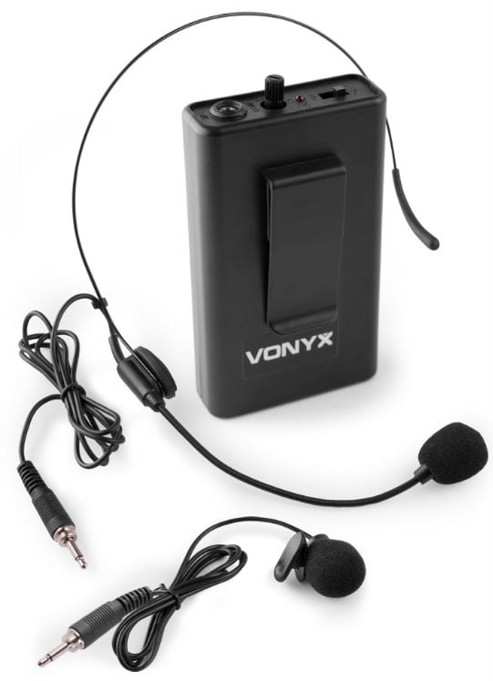 Vonyx BP10 Petaca con micro de cabeza 863.1 MHz 179256 BP 10