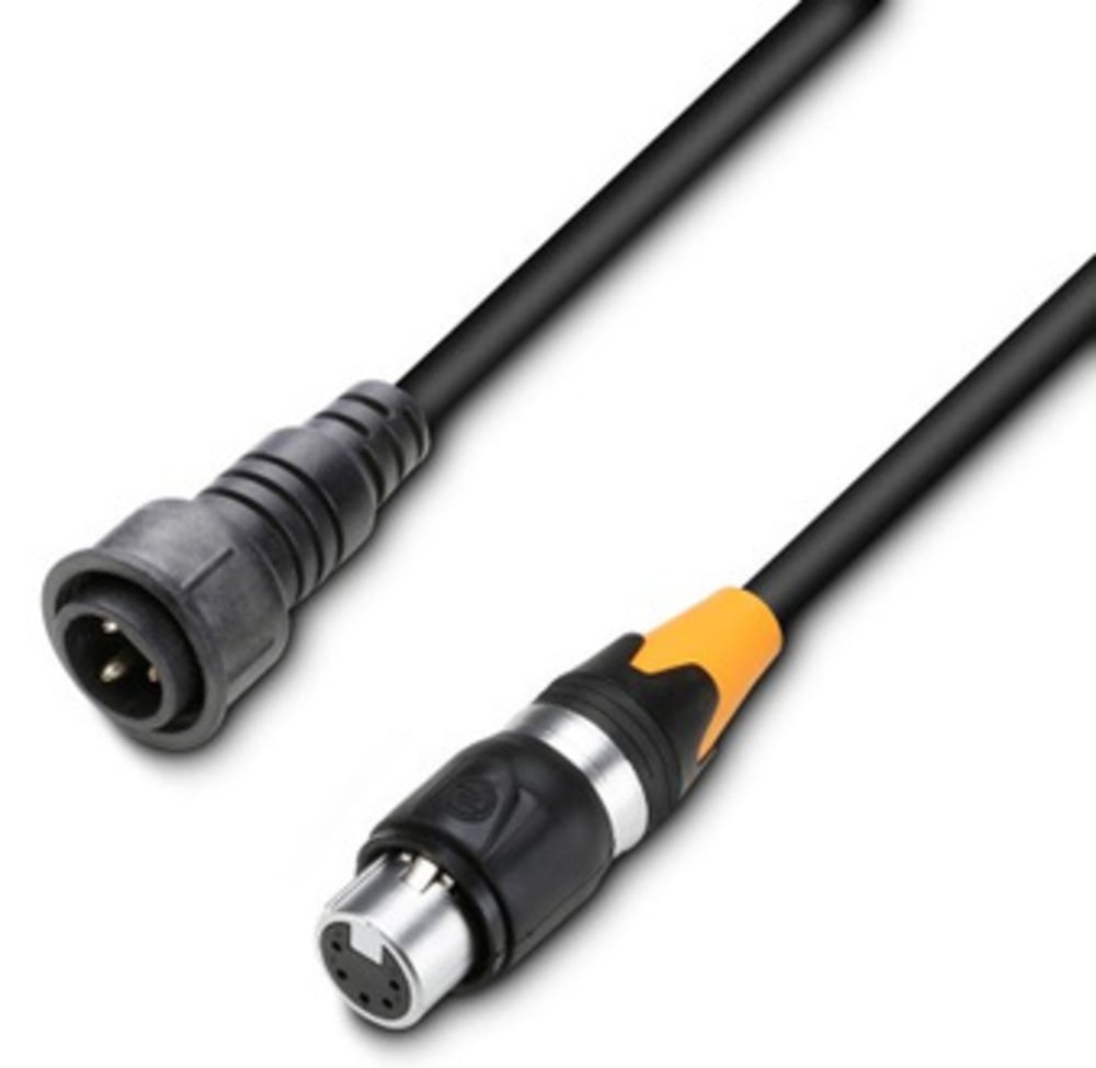 Cameo DMX 5 AD OUT IP65 - DMX Adaptor OUT LED IP-Par, 5 Pin, 1,0 m CLDMX5ADOUTIP65