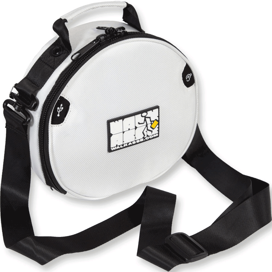 Walkasse W-HEADPHONES-WHITE Funda de Auriculares para DJ, blanca. W-HEADPHONES-WHITE