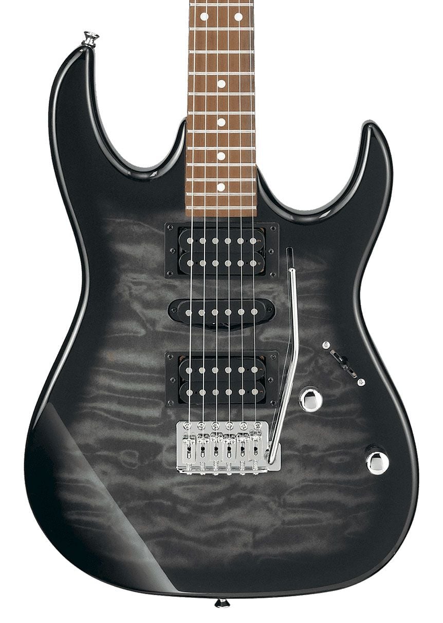 Ibanez GRX70QA-TKS Guitarra Eléctrica Transparent Black Sunburst GRX70QATKS
