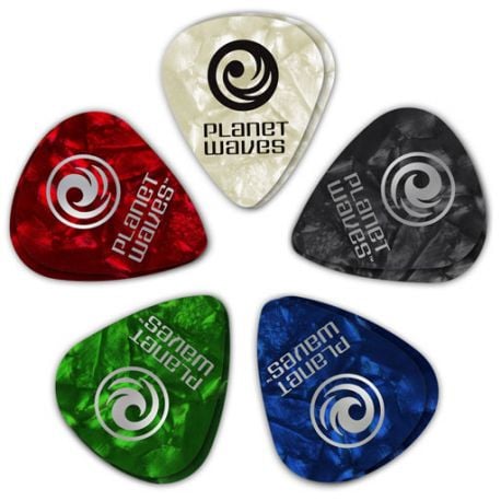 Planet Waves Pack 10 Unidades Púa Pearl Celluloid Multicolor Medium 1CAP4-10