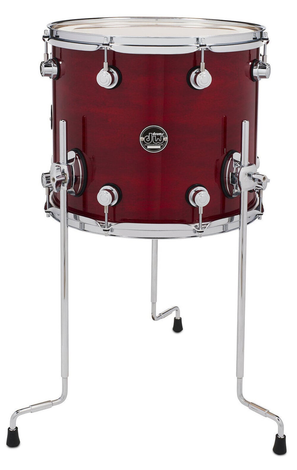 Drum Workshop Tom Base Performance Lacquer Cherry Stain 14 x 12" Tom Base Cherry Stain 14 x 12"