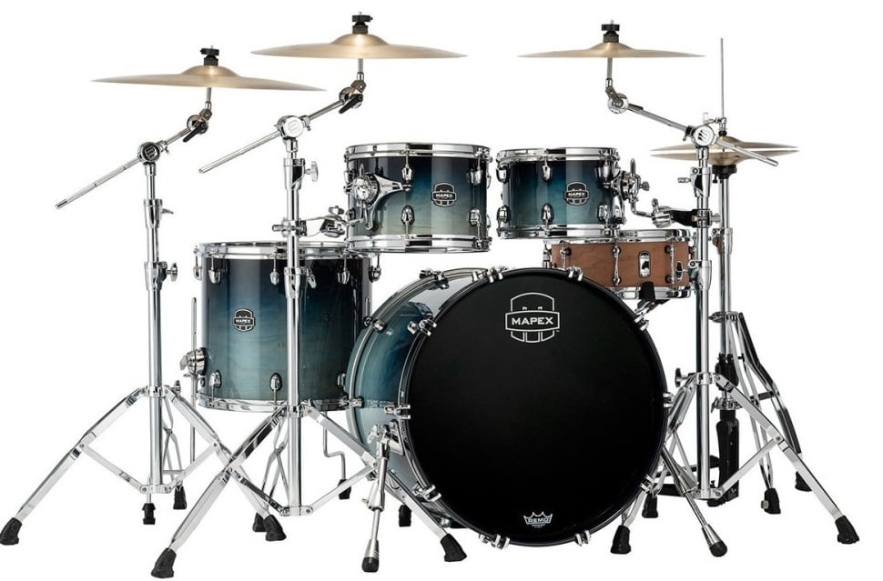 Mapex SR529XRJ Saturn Renew Teal Blue Fade Batería Acústica SR529XRJ