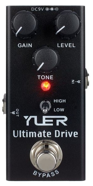 YUER ULTIMATE DRIVE Pedal de efectos para guitarra eléctrica ULTIMATE DRIVE