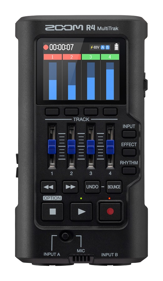 Zoom R4 Grabadora 4 pistas compacta 2 entradas 32 bits Zoom R4 Grabadora