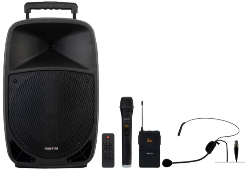 Fonestar MALIBU-312 Altavoz Portátil 12 Pulgadas MALIBU-312