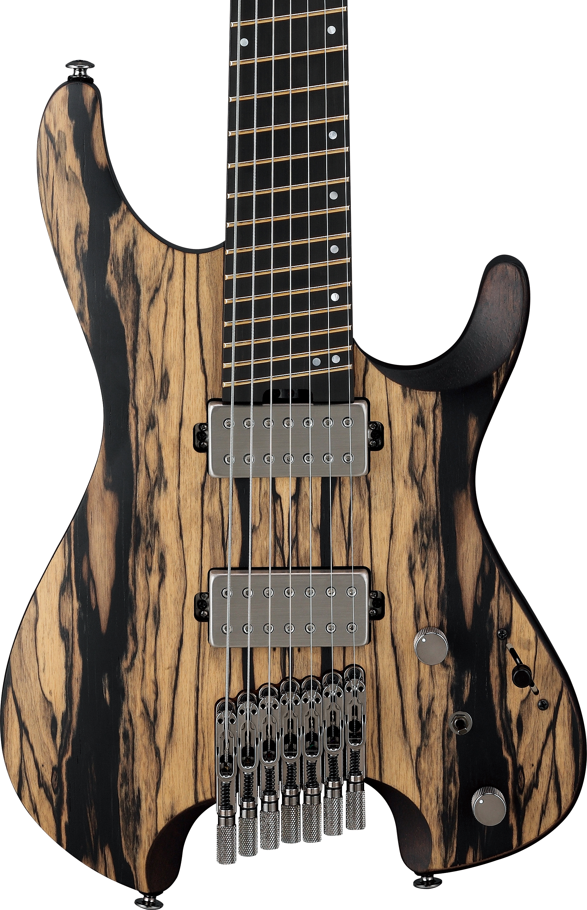 Ibanez QX527PE-NTF Natural Flat Guitarra Eléctrica 7 Cuerdas QX527PE-NTF