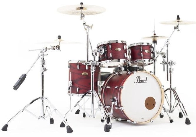 Pearl Set Cascos STS Session Studio 22 Scarlet Ash Batería Acústica Pearl Set Cascos STS Session Studio 22 Scarlet Ash