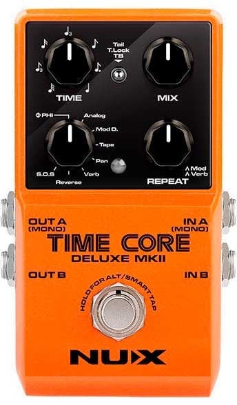 Nux Time Core Deluxe MKII Pedal Delay Nux Time Core Deluxe MKII