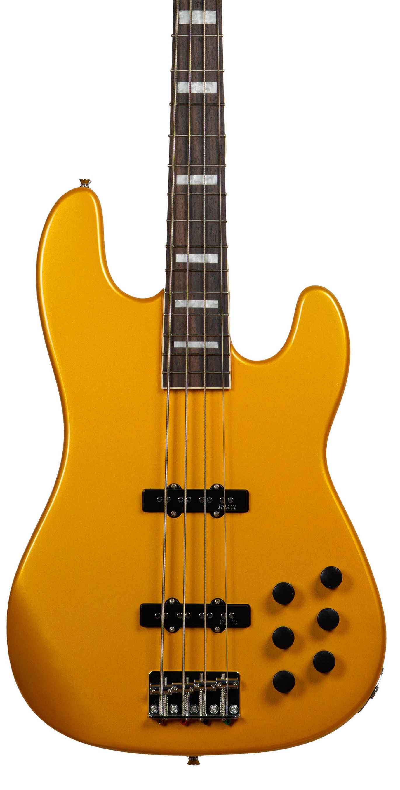 Markbass MB GV 4 CR Gloxy Metallic Yellow Bajo Eléctrico MB GV 4 CR Gloxy Metallic Yellow
