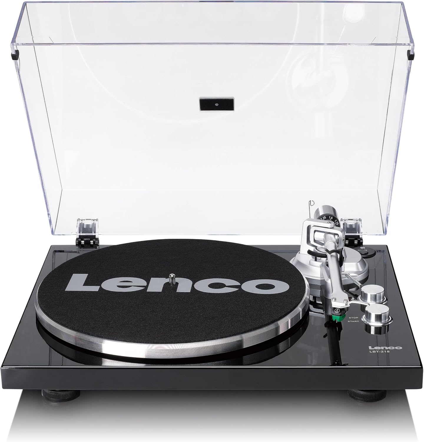 Lenco LBT-215BK Giradiscos con Bluetooth LBT-215BK