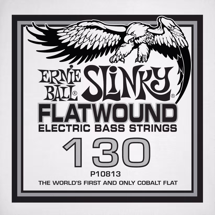 ERNIE BALL Cuerda Bajo Slinky Flatwound .130 CEB10813