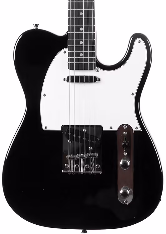 EKo GEETL300-BLK Guitarra Eléctrica Starter Tl300 Tipo Tele - Negra GEETL300-BLK