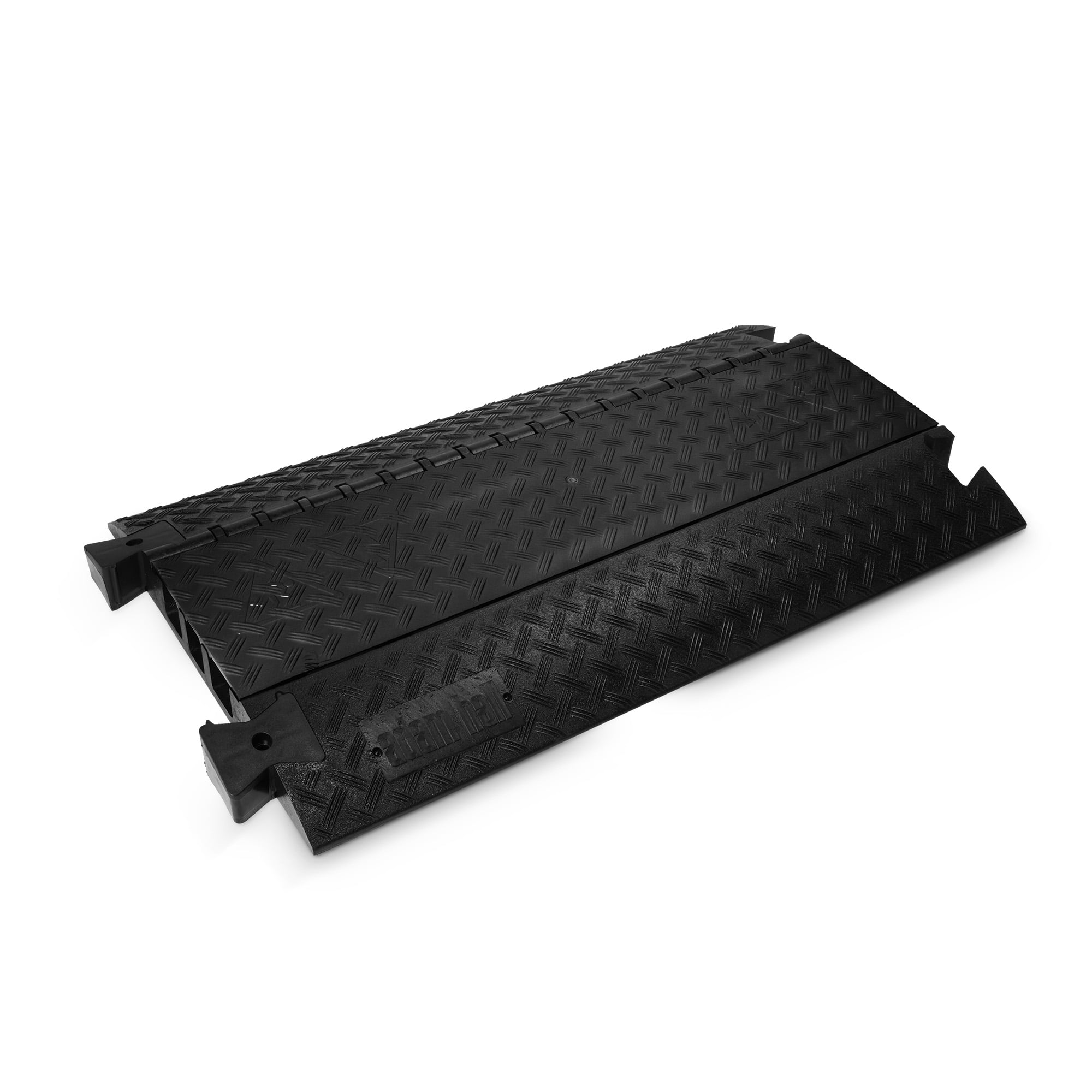 Defender 3 BLK - Protector de cable 3 canales negro resistente altura 7,5cm 85002BLK