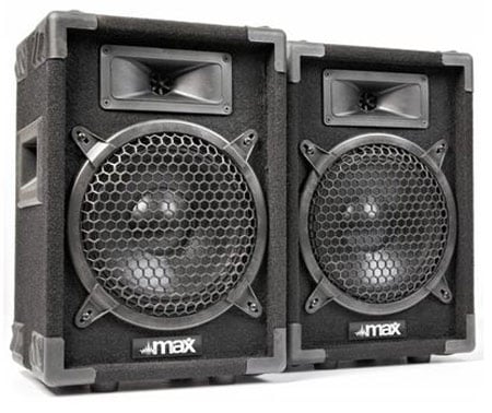 Max Pareja de Altavoces 2 vias pasivo de 400W 170652 By-SKytec Max MAX 8