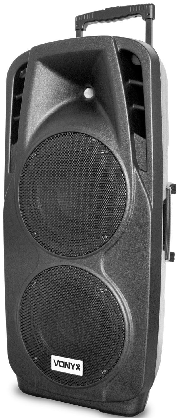 Vonyx SPX-PA9210 Sistema Portatil de Sonido ABS 2x10" 170082 SPX-PA9210