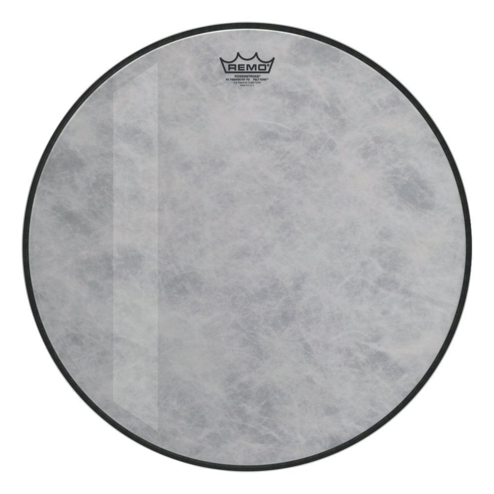 Remo 810740 Parche Powerstroke 3 Fiberskyn Diplomat Felt Tone 20 Pulgadas P3-1520-FD-FLT 810.740